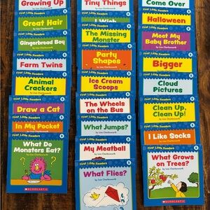 Scholastic First Little Readers Colorful Book Collection